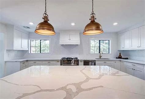 calacatta quartz kitchen countertops photos